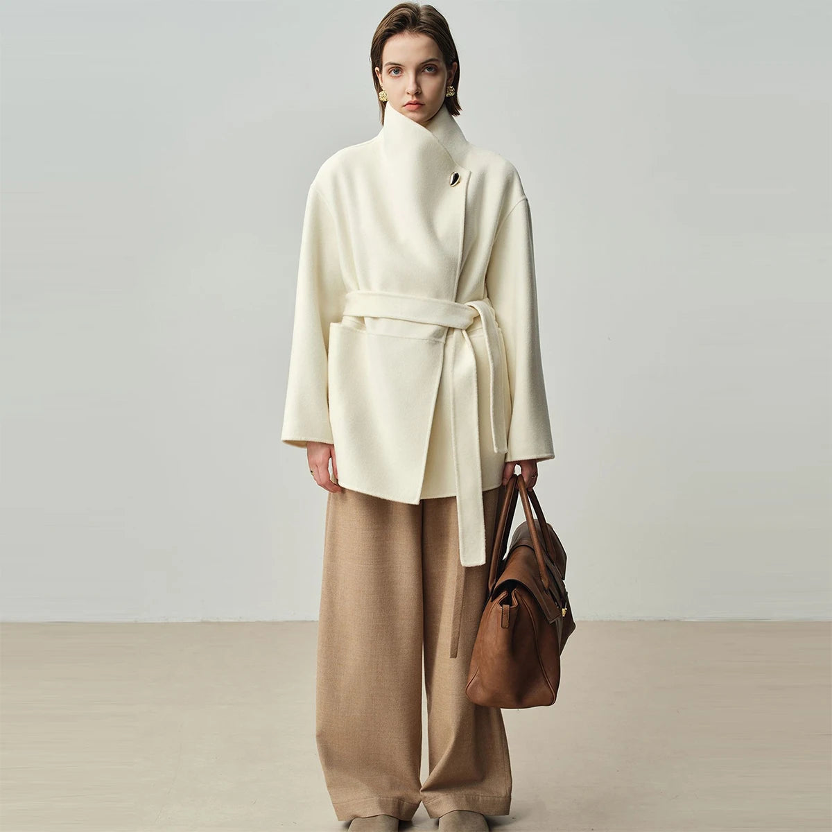 Women’s Luxury Double-Sided Cashmere Coat