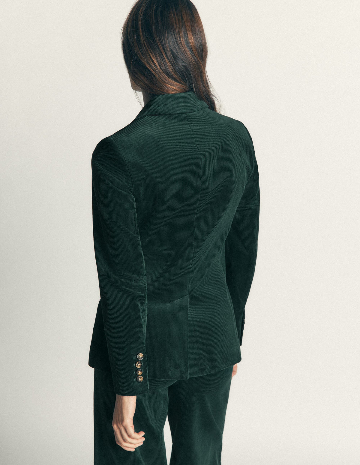 Stamford Cord Blazer-Midnight Teal