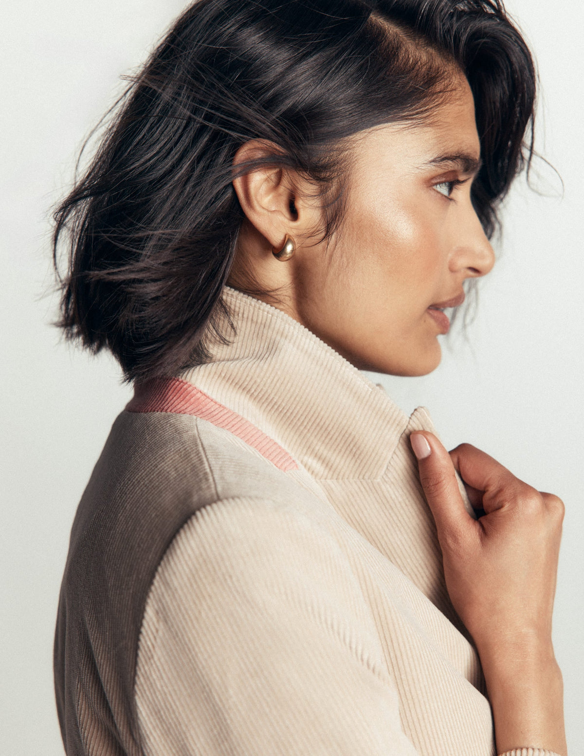 Stamford Cord Blazer-Latte