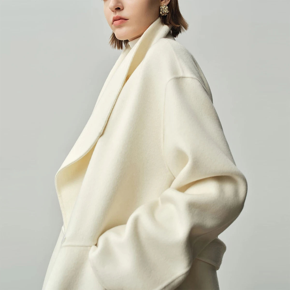 Women’s Luxury Double-Sided Cashmere Coat