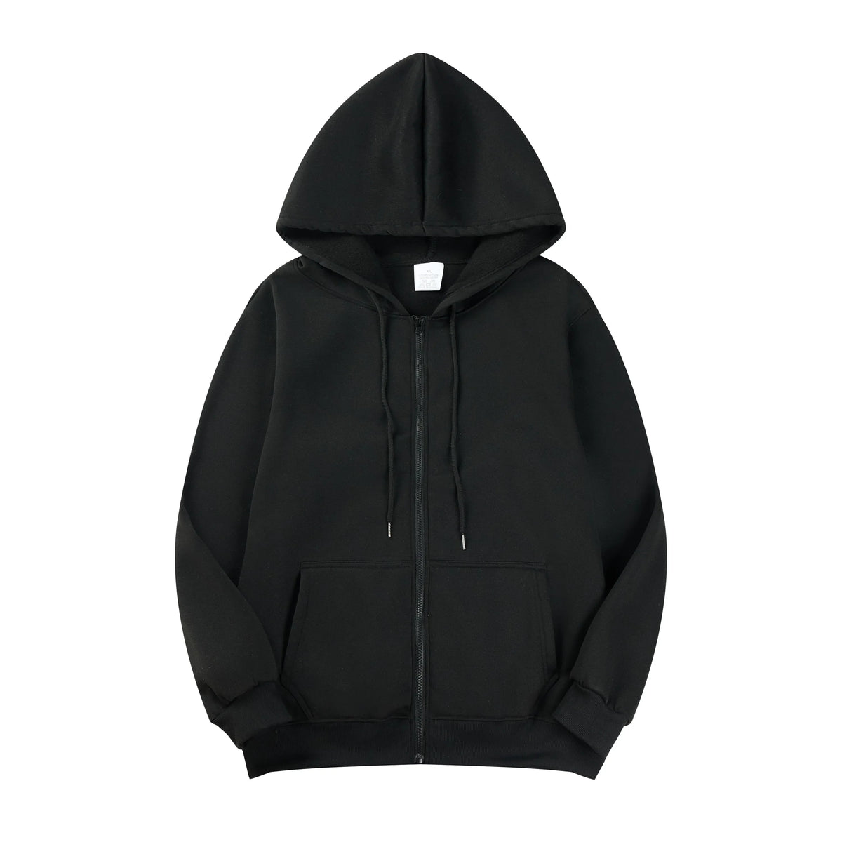 Essential Full-Zip Hoodie Collection | Grey, White & Black Trio