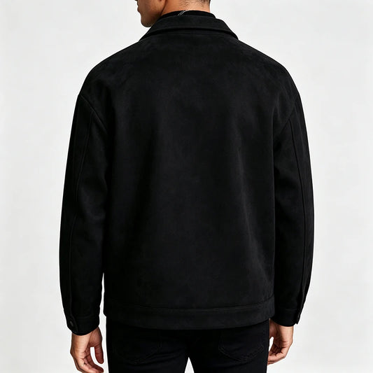 Men's Relaxed Fit Brushed Short Jacket