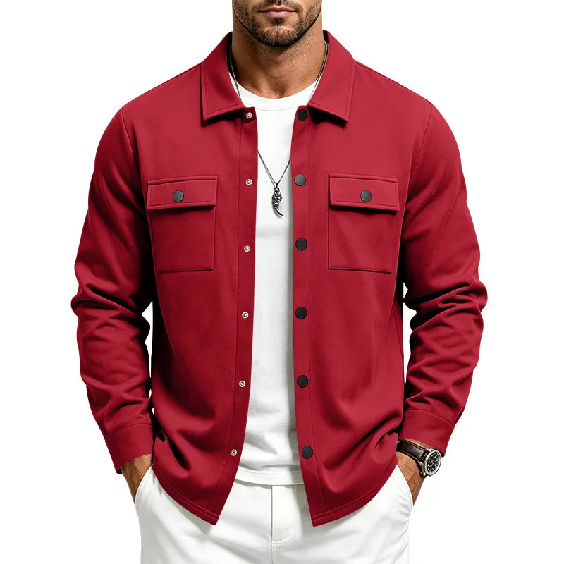 Urban Brushed Cotton Shirt Jacket
