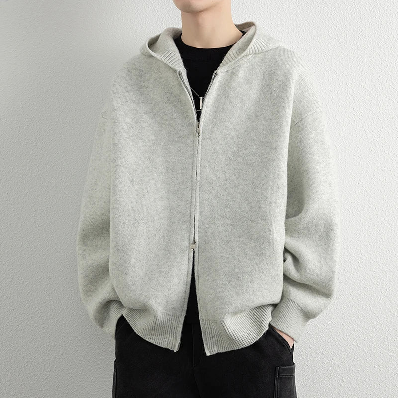 Luxe Soft-Touch Hooded Zip Cardigan | Everyday Comfort