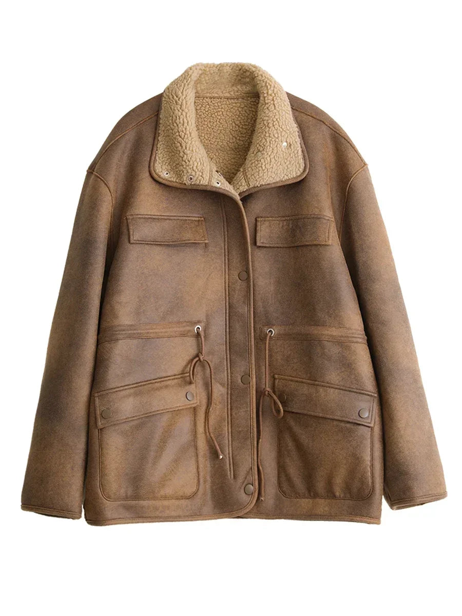 Women’s Reversible Fleece Jacket